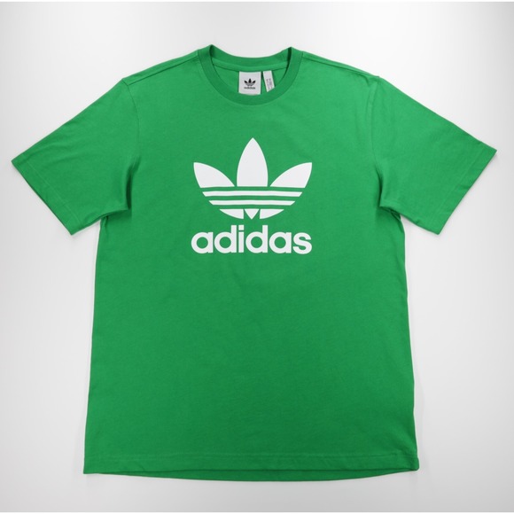adidas Other - Adidas Originals Men's‎ Crew Neck Short Sleeve Adicolor Trefoil Tee Green Size M